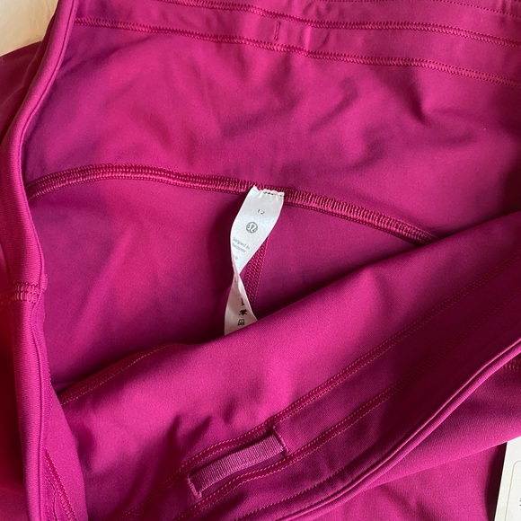 Lululemon Swift Speed High Rise Tight 28” Size 12 MGPR Magenta Purple - Picture 3 of 5